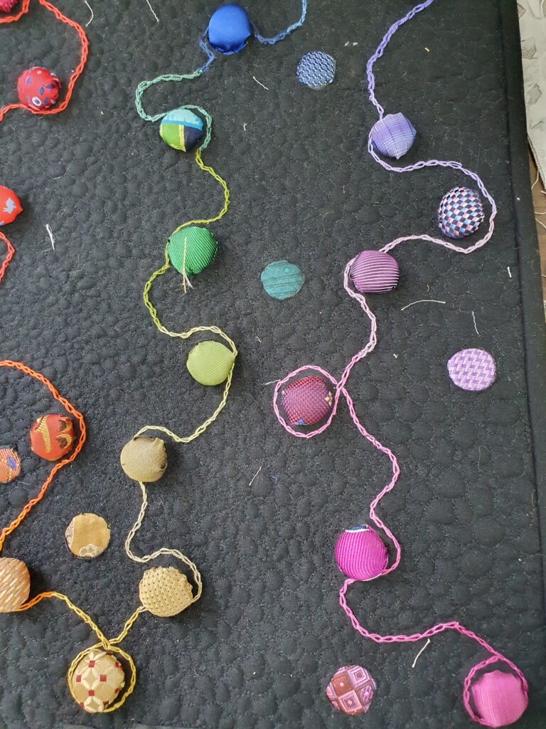 Bobbled surface - Sue Norgrove-Moore