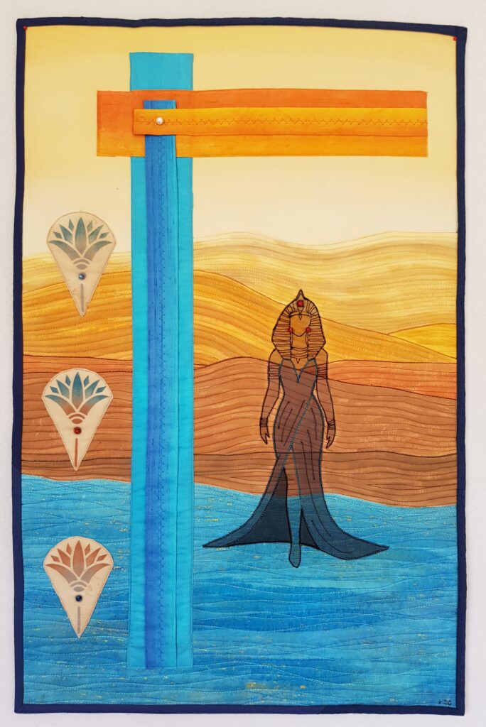 Winner of the Lullingstone Challenge 2025. Walking Through the Colours of Egypt by Deena Goff